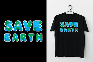 Earth Day Font