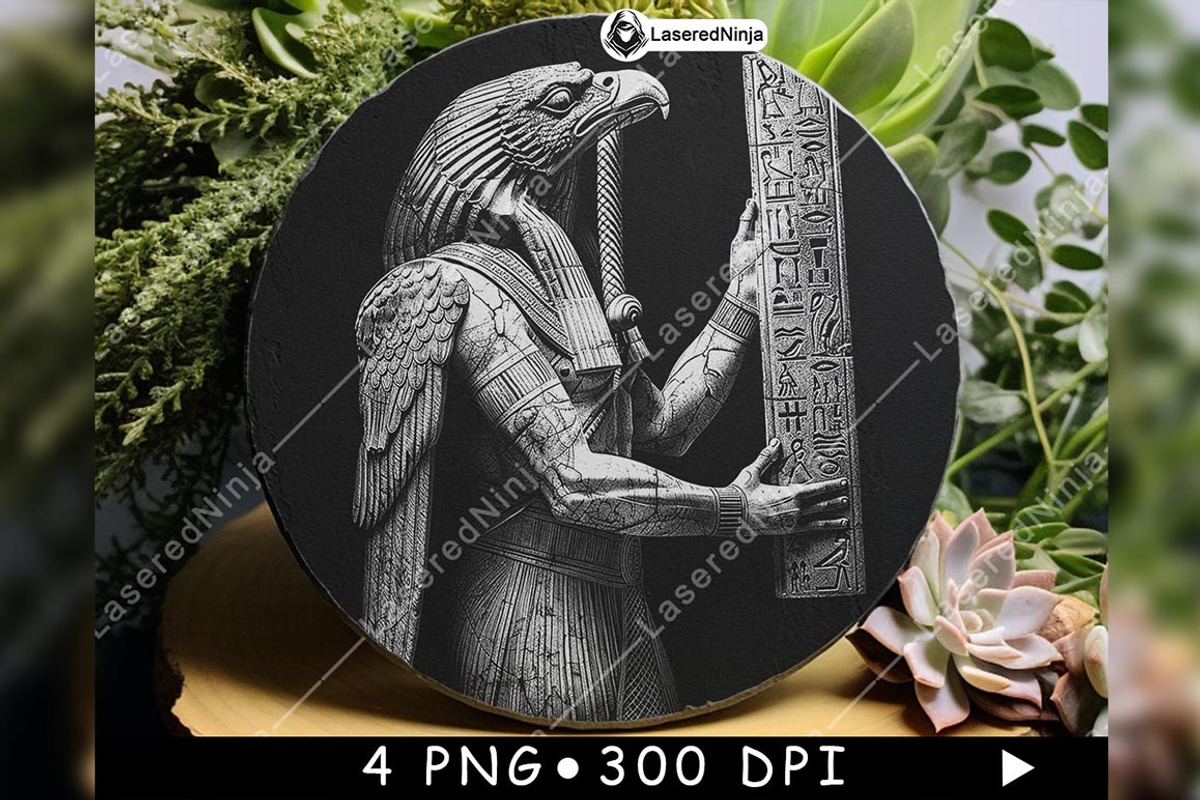 Horus Egyptian God Eagle Head Falcon, a Background Graphic by LaseredNinja (Photo 7 of 7)