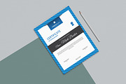 Certificate Word | PSD | AI, a Stationery Template by Curve Design (Thumbnail 3 of 4)