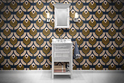 70's Retro Damask Geometric Pattern, a Pattern Graphic by StudioGlouna (Thumbnail 5 of 9)
