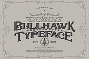 Bullhawk for Logo & Vintage Branding, a Serif Font by ilhamtaro (Thumbnail 1 of 19)