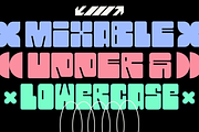 Mosh Cube - A Super Chunky Display, a Sans Serif Font by Ainun Jinan (Thumbnail 2 of 11)