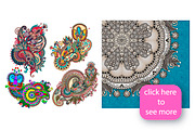314 PAISLEY DESIGN, a Pattern Graphic by karakotsya (Thumbnail 6 of 33)