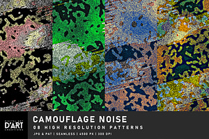 Camouflage Noise, a Pattern Graphic by Digital Art Creations