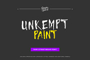 Unkempt Paint Decorative Font, a Handwritten Font by Graphic Spirit (Thumbnail 1 of 8)
