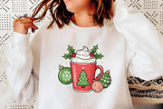 Christmas Coffee PNG Sublimation, an Illustration by Libby Wishes (Thumbnail 4 of 6)