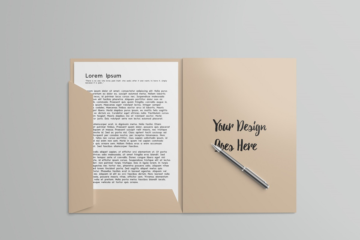 Stationery / Branding Mockups Vol. 2, a Pens & Pencil Mockup by graphiccrew (Photo 7 of 9)