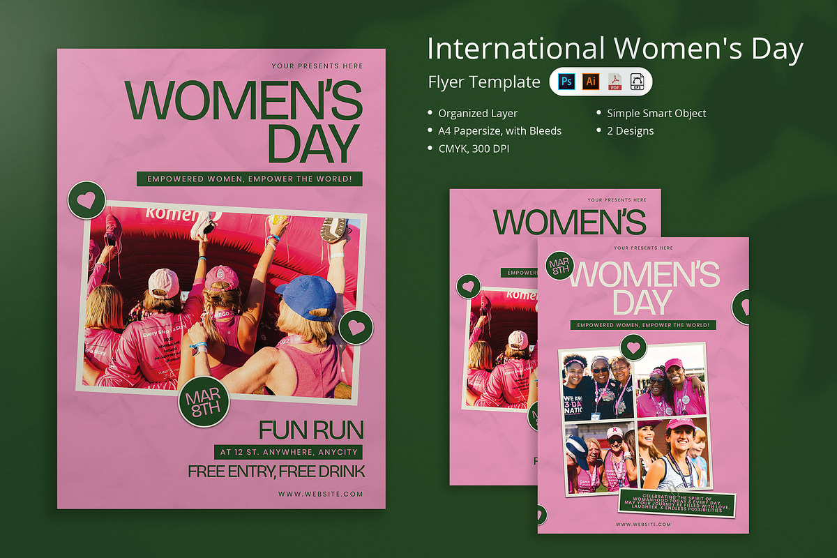 Lilian - International Women's Day, a Flyer Template by Attype (Photo 1 of 4)
