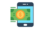 Digital Currency Flat Icon, a Duotone Icon by Pexelpy (Thumbnail 1 of 2)