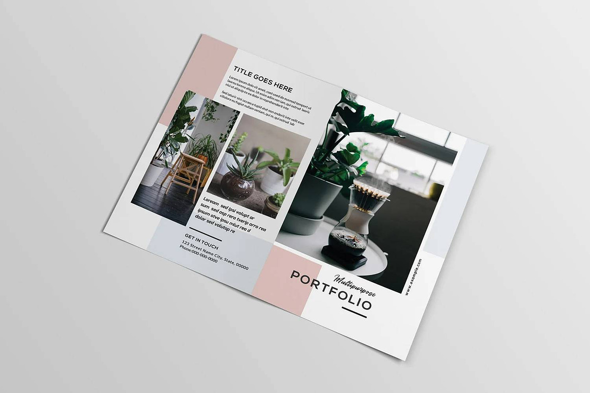 Multipurpose Portfolio Brochure, a Brochure Template by Template Shop (Photo 2 of 5)