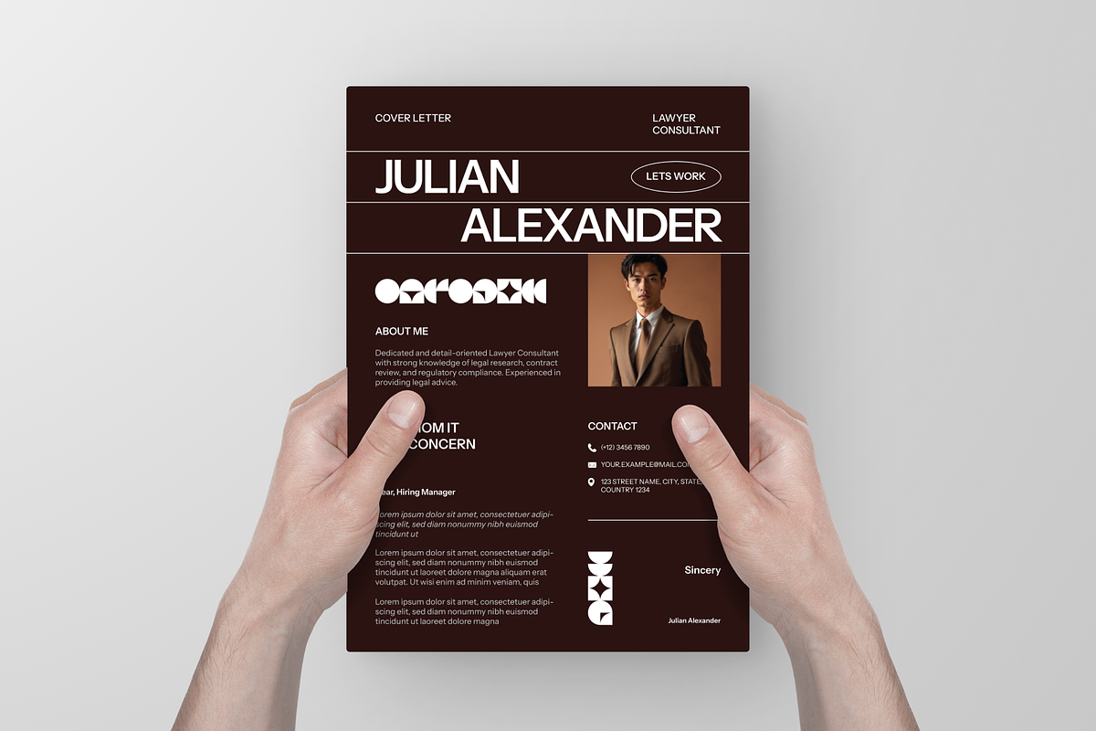 Lawyer Consultant CV Resume, a Resume Template by Annora Studio (Photo 5 of 6)