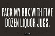 Letterpress Akzidenz, a Sans Serif Font by Heavy Metal Type Co. (Thumbnail 2 of 5)