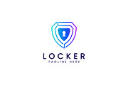 Shield Keyhole Secure Software Logo, a Branding & Logo Template by Signatoro (Thumbnail 2 of 2)