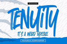 Tenuity - It's Weird Typeface Font