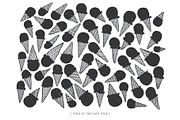 56 Ice Cream Cones, an Illustration by Lower Westside Print Shop (Thumbnail 5 of 5)