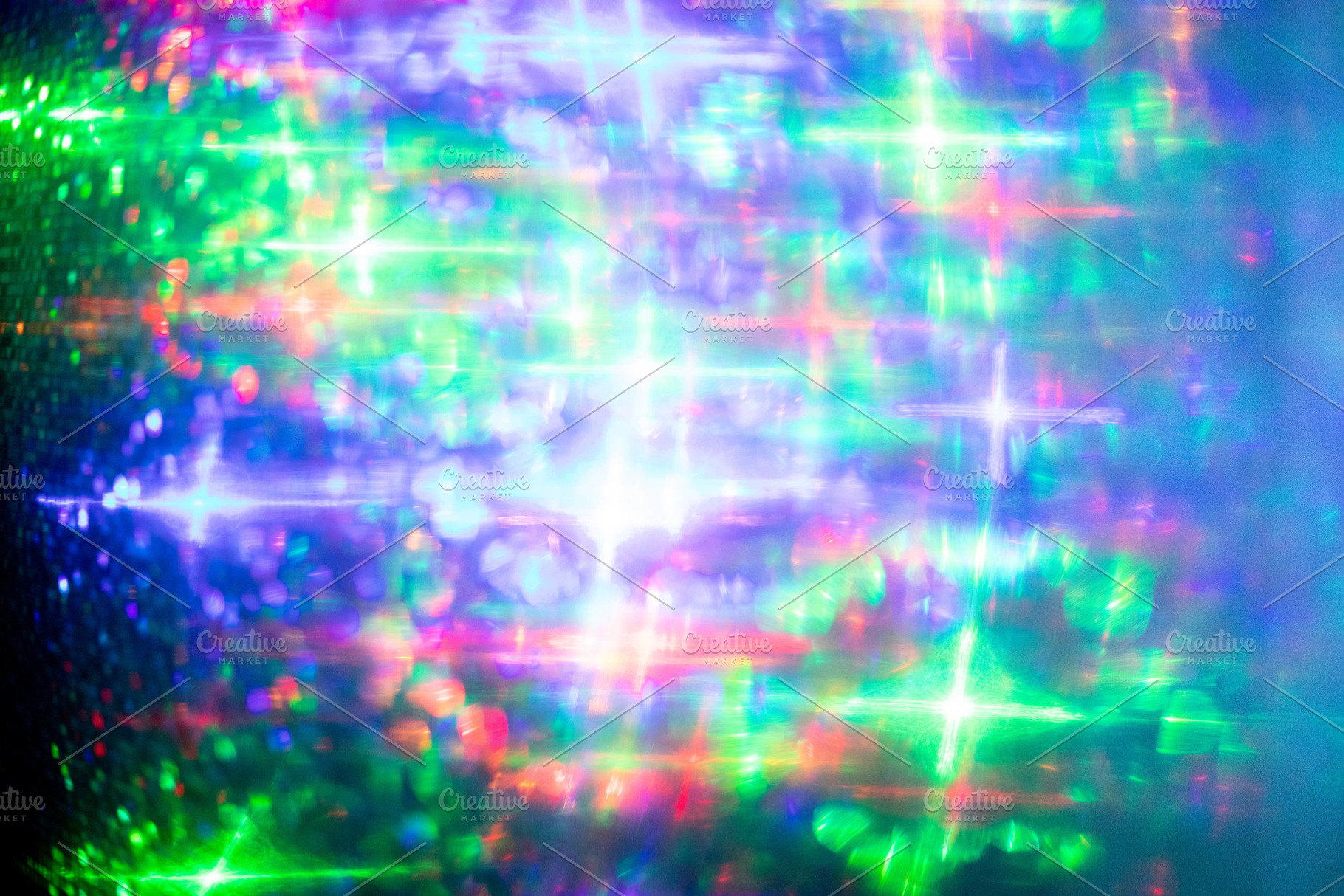 rainbow reflection light effect colo, an Abstract Photo by Lady-Vintage