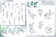 Watercolor herbs collection, an Illustration by Molly art (Thumbnail 13 of 13)
