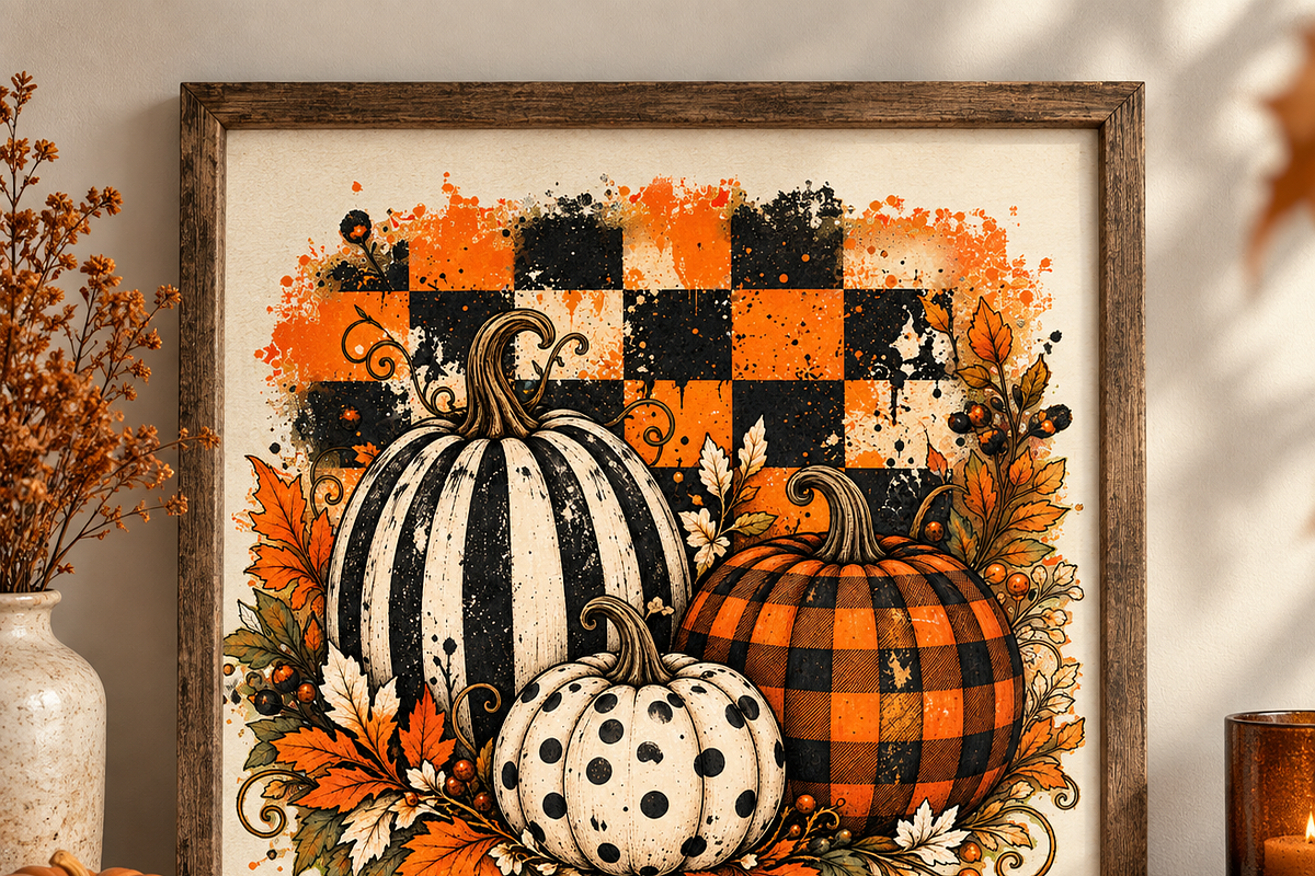 PUMPKIN SEASON FALL BUNDLE 38 PNG, an Object Graphic by ElDesignState (Photo 8 of 20)