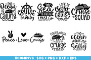 Cruise SVG Bundle 40 Designs, an Illustration by ZoomkSVG (Thumbnail 5 of 7)