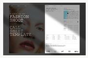 Fashion Call Sheet Template, a Social Media Template by ReAffirm (Thumbnail 2 of 4)