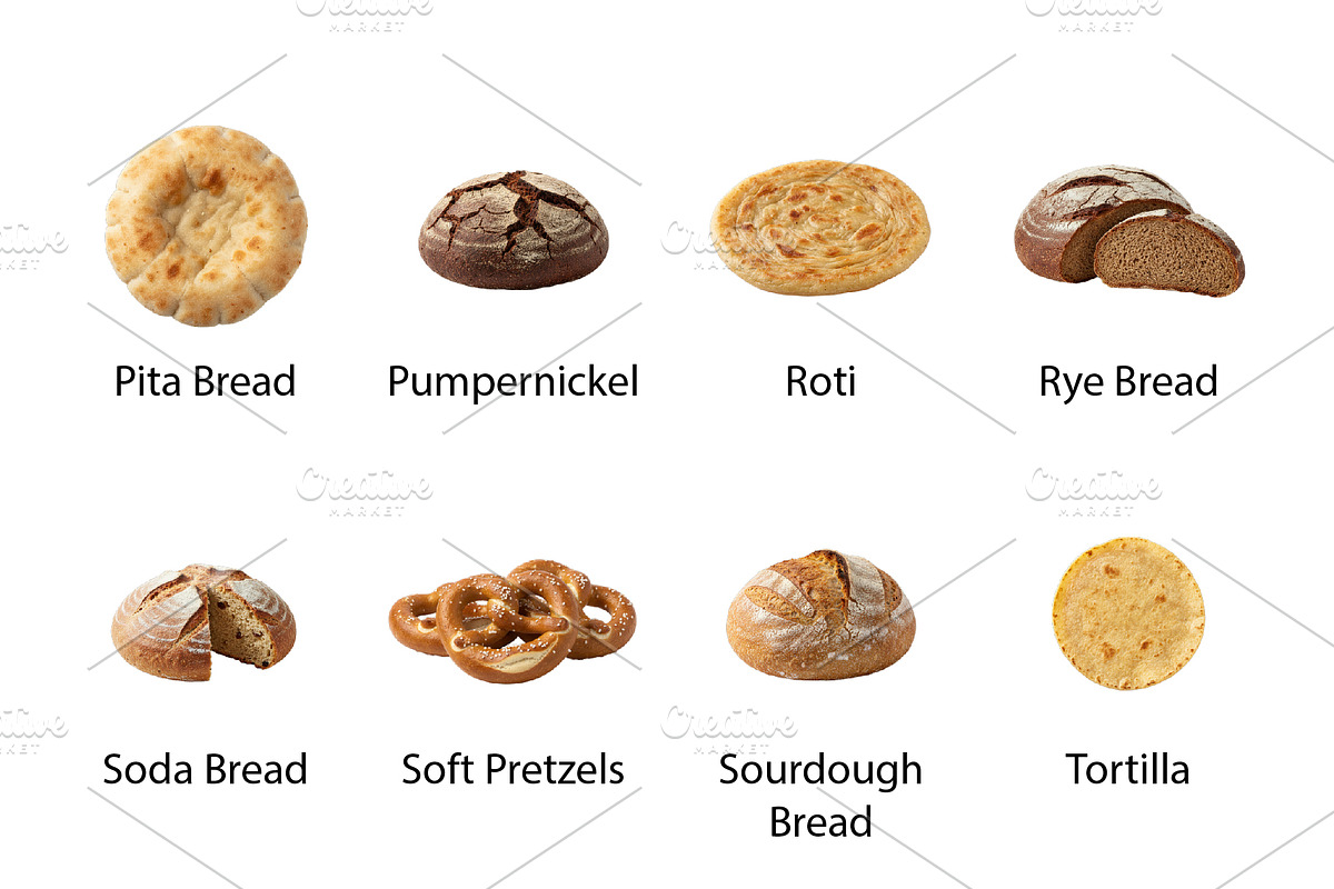 Artisan Breads & Bakery - PNG BUNDLE, an Object Graphic by Nurlan's shop (Photo 4 of 4)