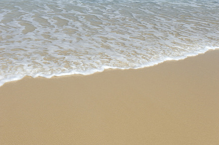 Tropical beach featuring wave, sea, and beach, a Nature Photo by Byrdyak