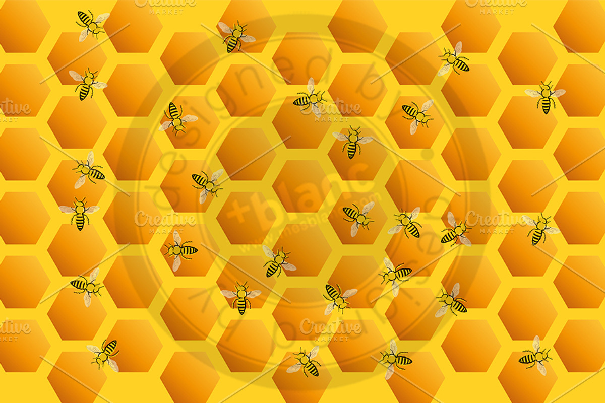 Bee, an Animal Illustration by mesblanc (Photo 2 of 2)