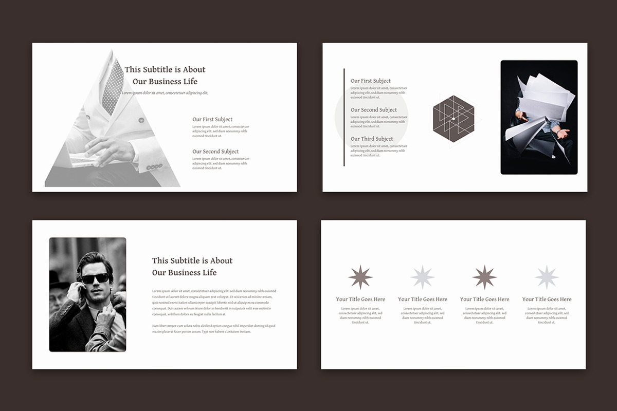 Simple Design Powerpoint Template, a Presentation Template by PreFactory (Photo 3 of 5)
