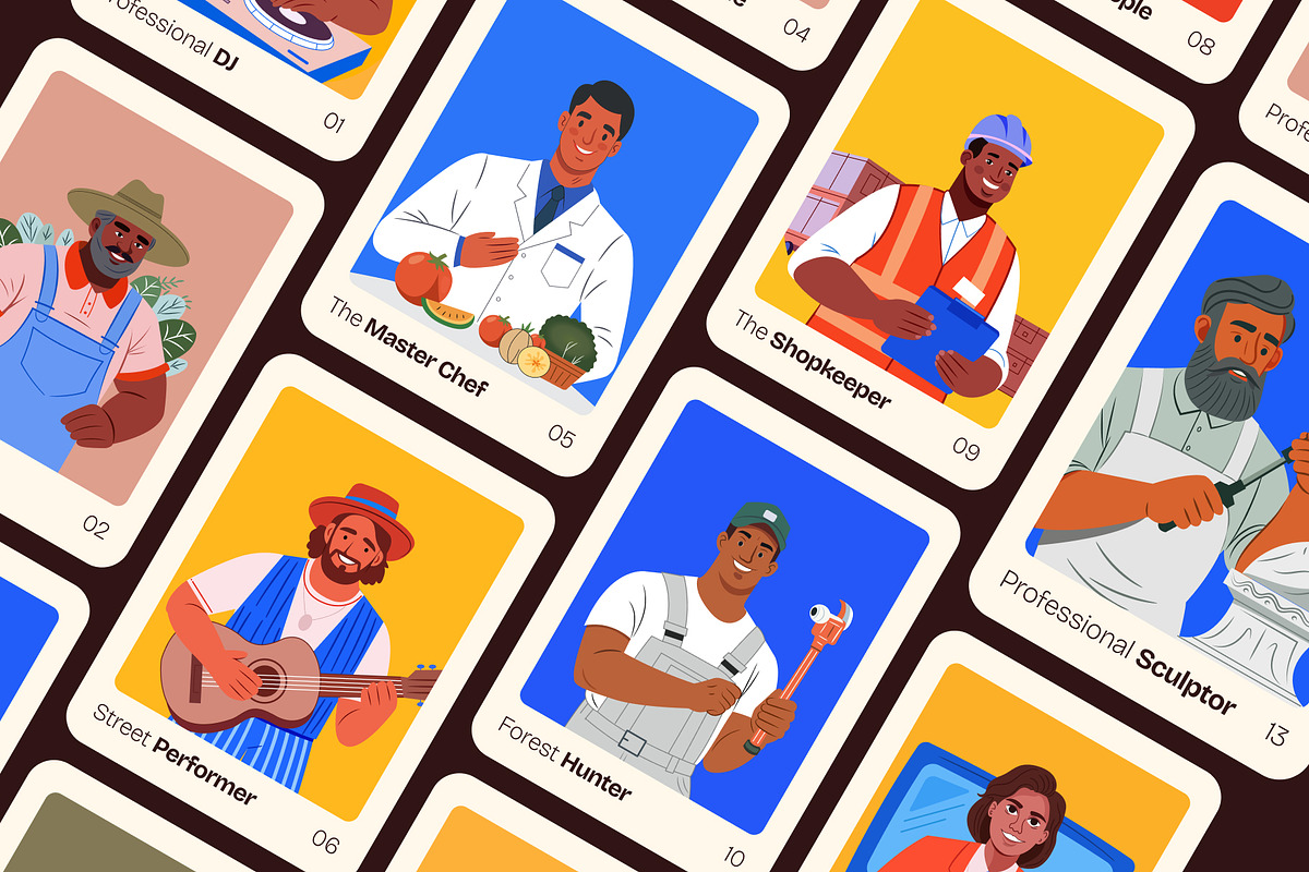 Animated Profesional People, a Person Illustration by Vectors Market (Photo 3 of 4)