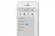 Axure widget library / iPhone 5, an Action Add-On by Axemplate (Thumbnail 4 of 4)