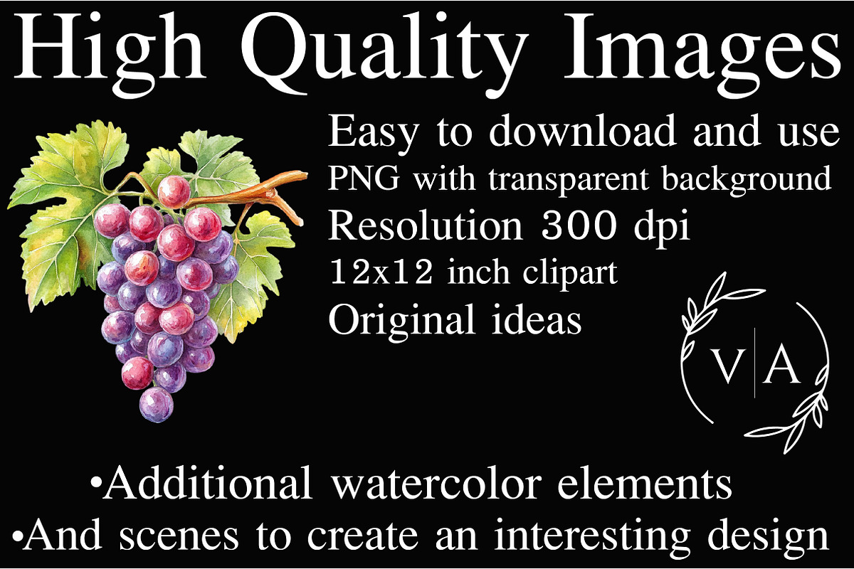Watercolor Farmer's Market Clipart, an Illustration by Craft Nest (Photo 8 of 9)