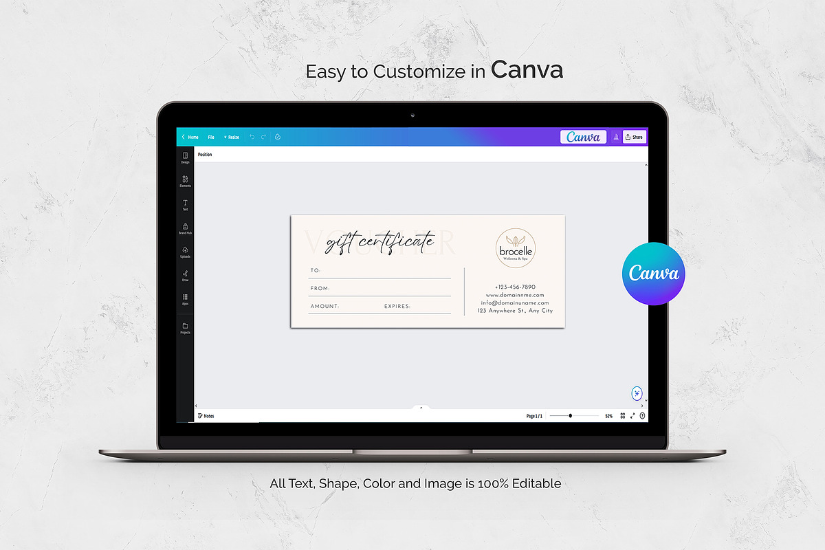 Gift Certificate preview 5