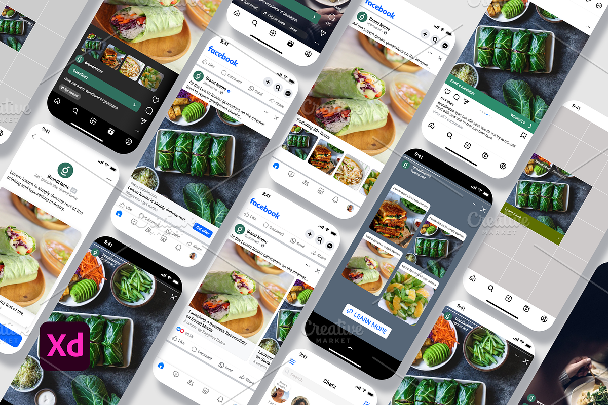 Social Media Ads Preview Mockup, a Social Media Template by Dilshod Sobirov (Photo 2 of 15)