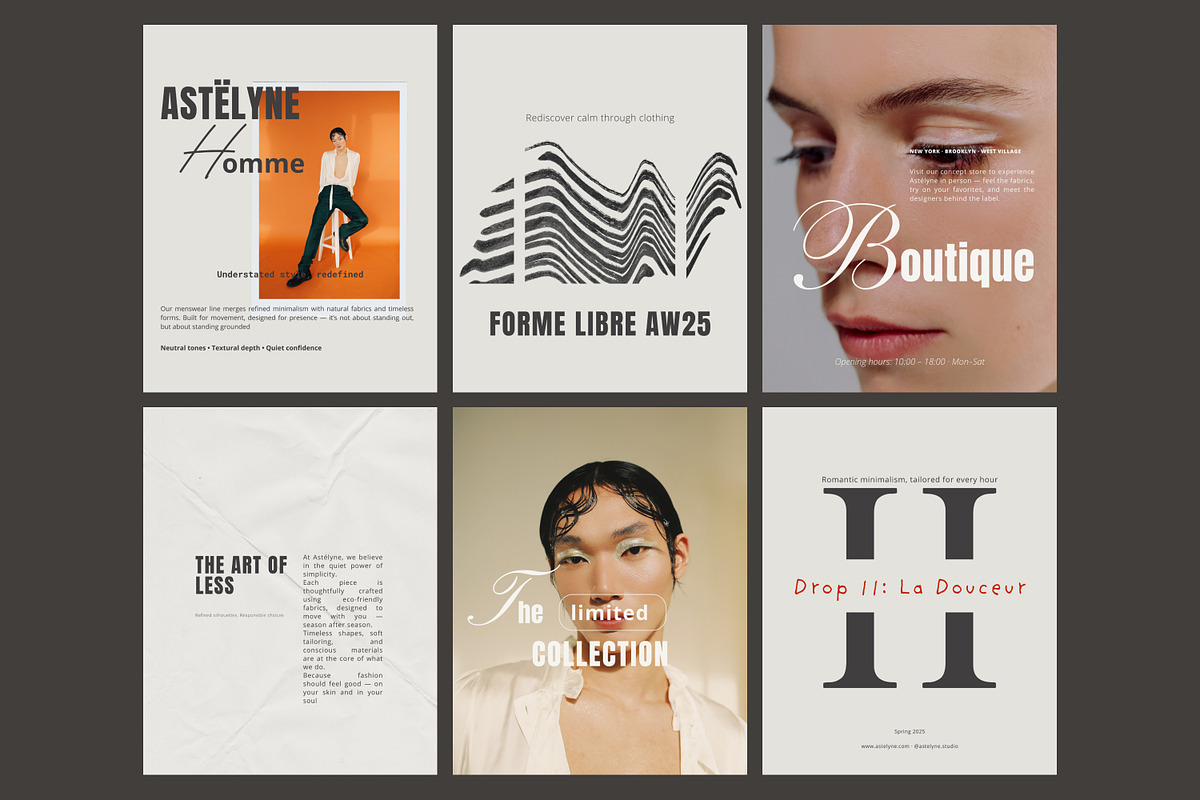 Astelyne • Instagram Template Kit, a Social Media Template by rainbojelia (Photo 3 of 8)