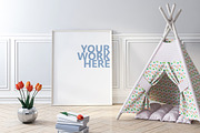 10 PSD frames mockup with flowers, a Books & Magazine Mockup by Radmila (Thumbnail 5 of 8)
