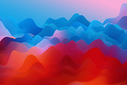 10 Wavy Backgrounds / Textures, a Texture Graphic by UgurSarac (Thumbnail 9 of 9)