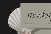 Minimal Business Card Mockup Scene, an Advertising Mockup by Oasis Mockups (Thumbnail 2 of 2)