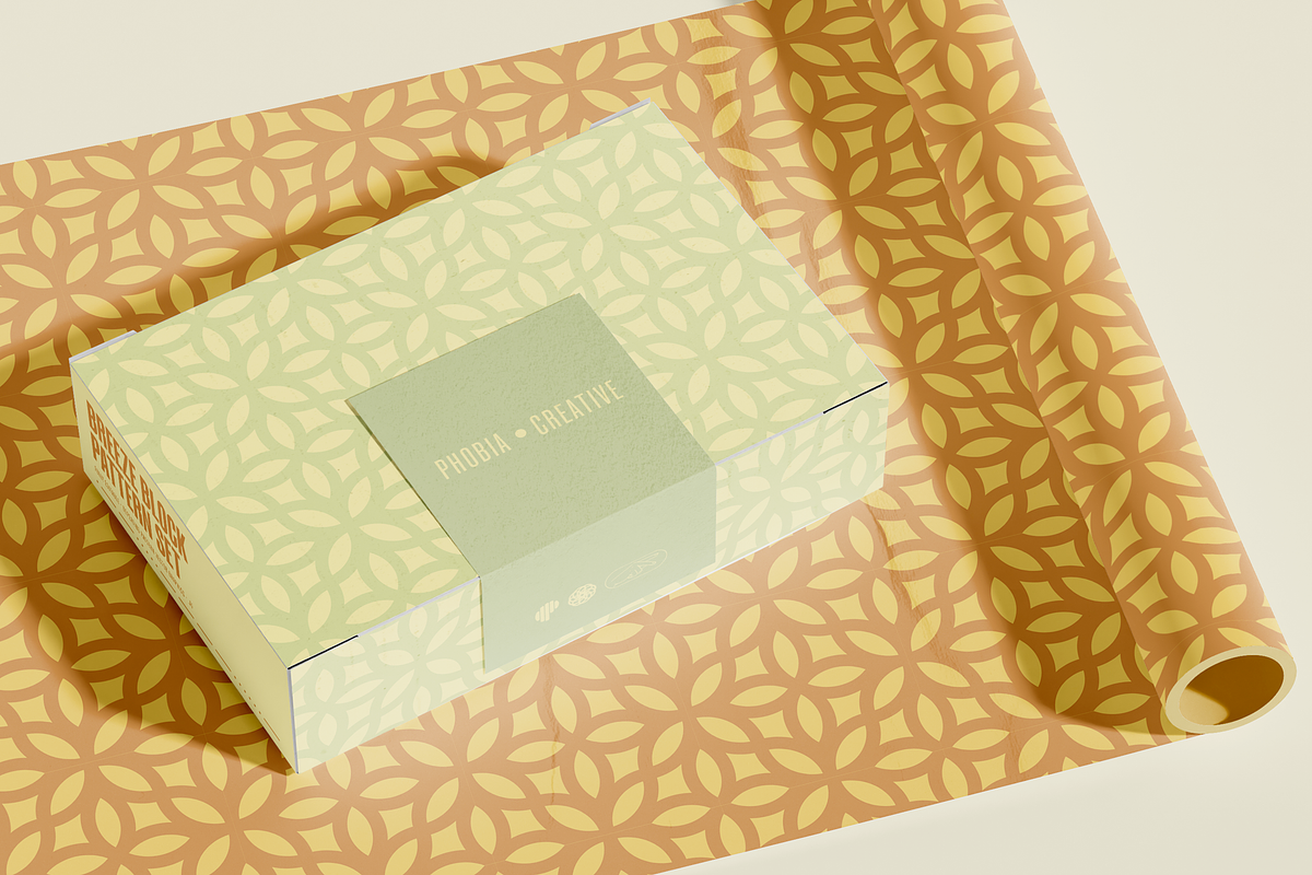 Midcentury Breeze Block Pattern Set, a Pattern Graphic by Phobia Creative (Photo 5 of 9)