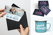 Butterbell & Toast Textured Font Duo, a Script Font by Rachel White Art (Thumbnail 5 of 15)