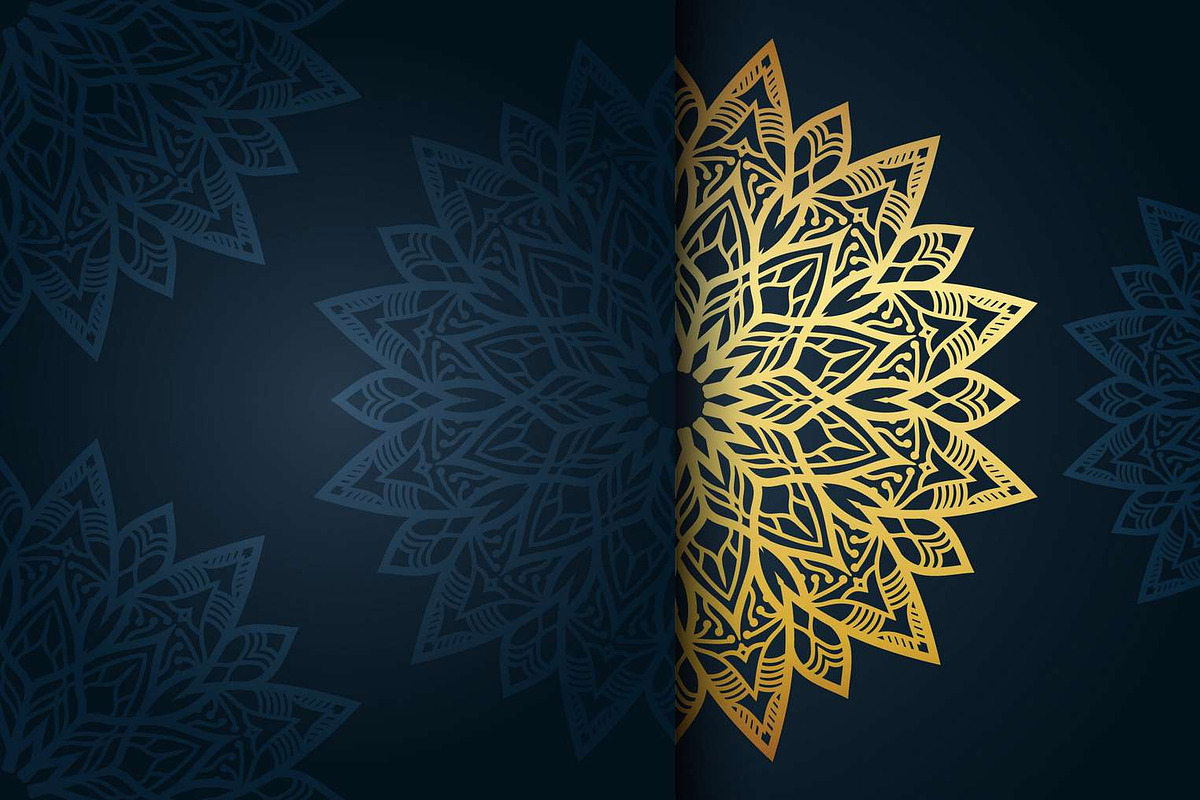 560+ Mandala Design Mega Collection, a Decorative Illustration by NJ Himel (Photo 47 of 289)