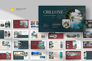 Luxury Hotel Google Slides Template, a Presentation Template by fluffstudio