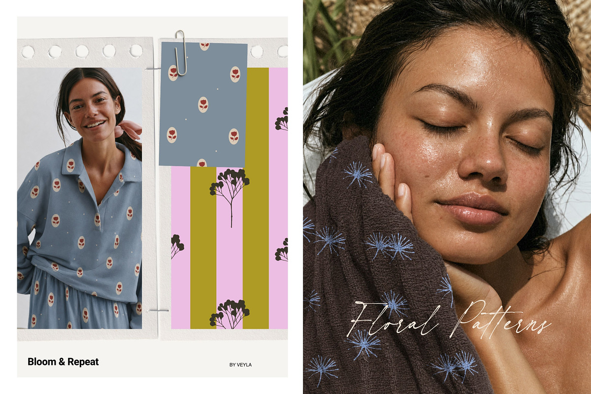 Bloom: Patterns & Illustrations, a Pattern Graphic by Veyla (Photo 21 of 23)