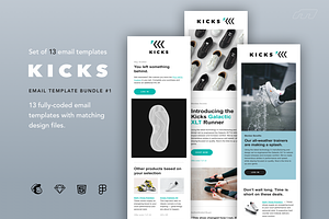 Kicks Email Template Bundle 1