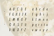 Popcorn Time, a Sans Serif Font by Oban Jones (Thumbnail 6 of 7)