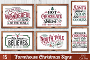 Christmas Farmhouse Making Signs, a Texture Graphic by Etcify (Thumbnail 2 of 7)