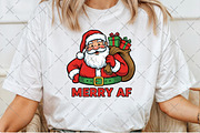 Funny Santa Claus PNG, an Illustration by Craft Nest (Thumbnail 6 of 6)