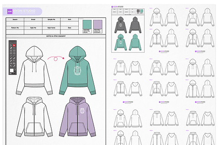 Vector Hoody Design Bundle