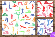 Watercolor Yoga Asanas, a Healthcare Illustration by Pippi Draws (Thumbnail 6 of 9)