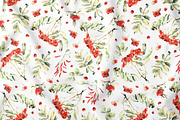 Watercolor rowanberry autumn clipart, a Seasonal Illustration by Harmony Draws (Thumbnail 8 of 8)