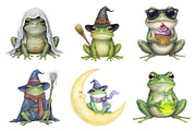 Halloween Frog Clipart, an Illustration by Daily.Designs (Thumbnail 2 of 4)